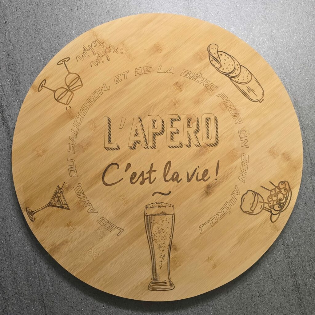 Plateau de présentation