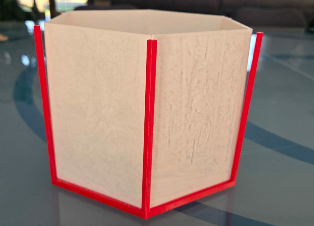 Lampe en cours de fabrication