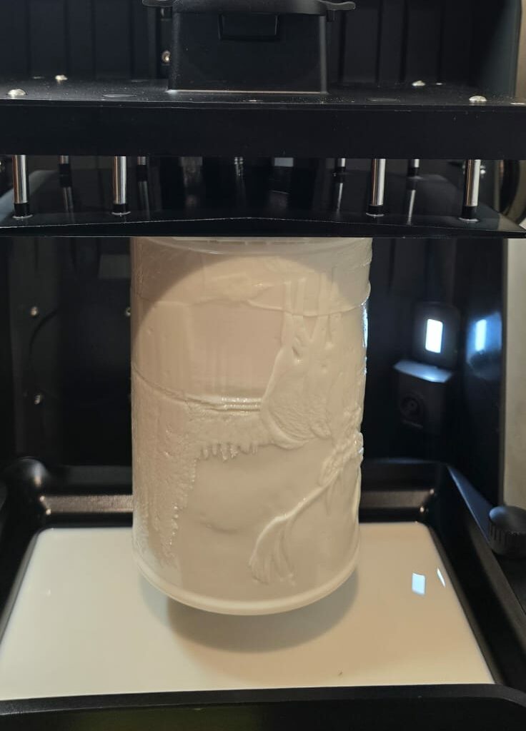 Impression terminée / égouttage